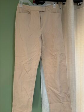 Beige Pants - Classic Straight Fit